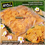 McCain Canada french-fries frozen REDSTONE SPICY CROSS TRACK Mc Cain (price/kg)